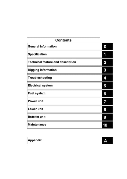 Yamaha F30 F40 Outboard Service Manual | 2018-2022 - sample page 5