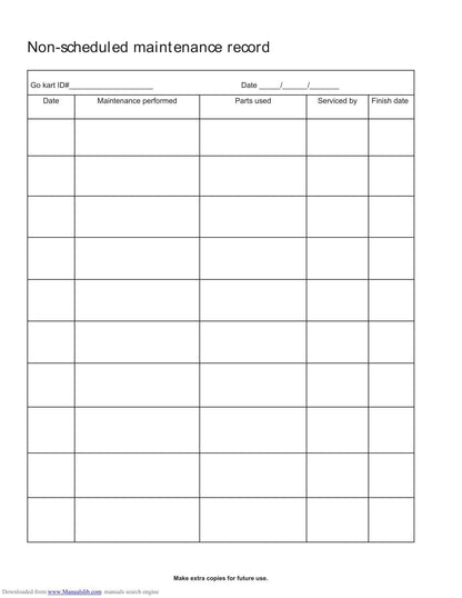 J&J Amusements Falcon Go-Kart Service Manual | 2018-2022 - sample page 8