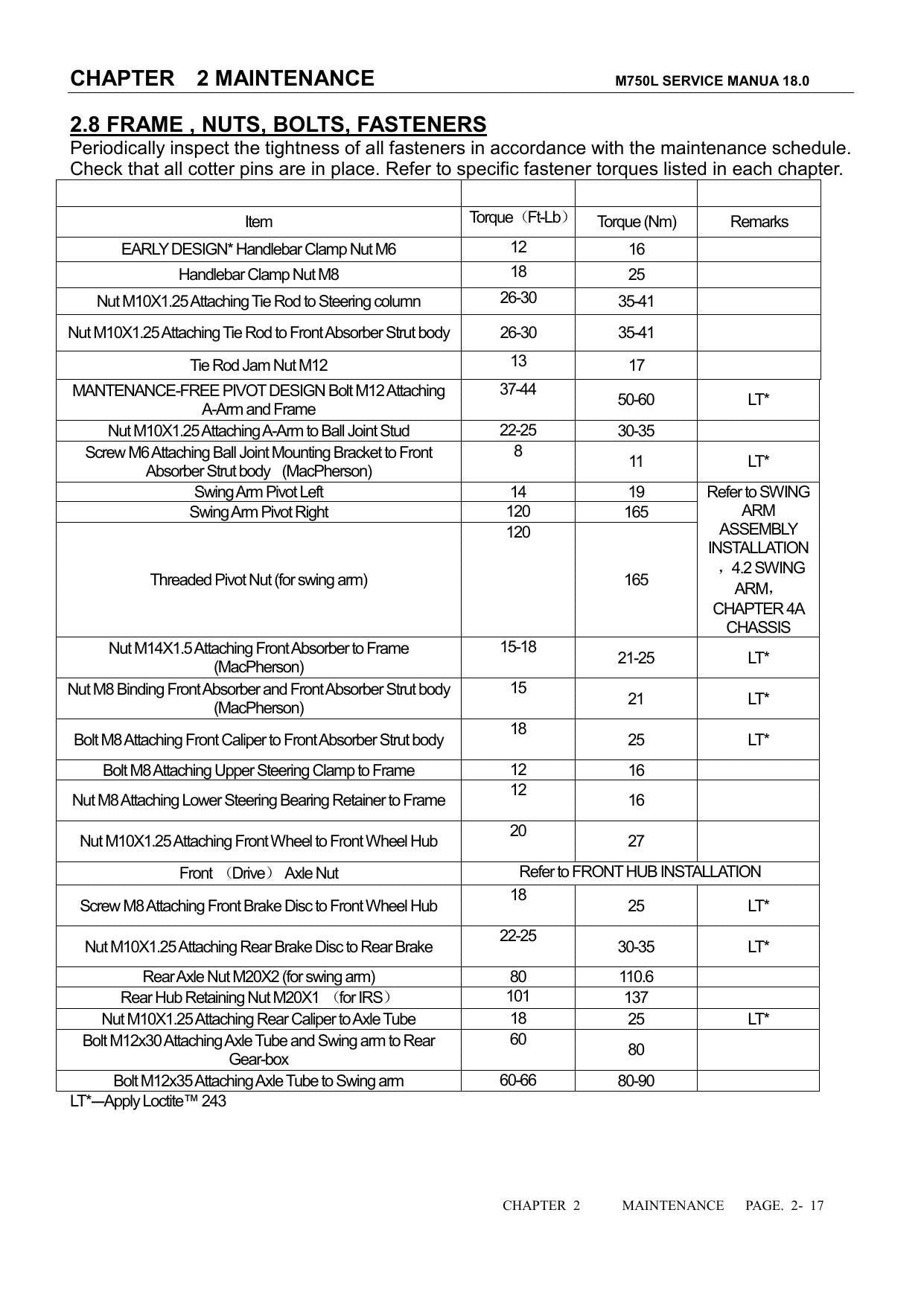 Linhai HY740STL M750L ATV Service Manual | 2018-2022 - sample page 5