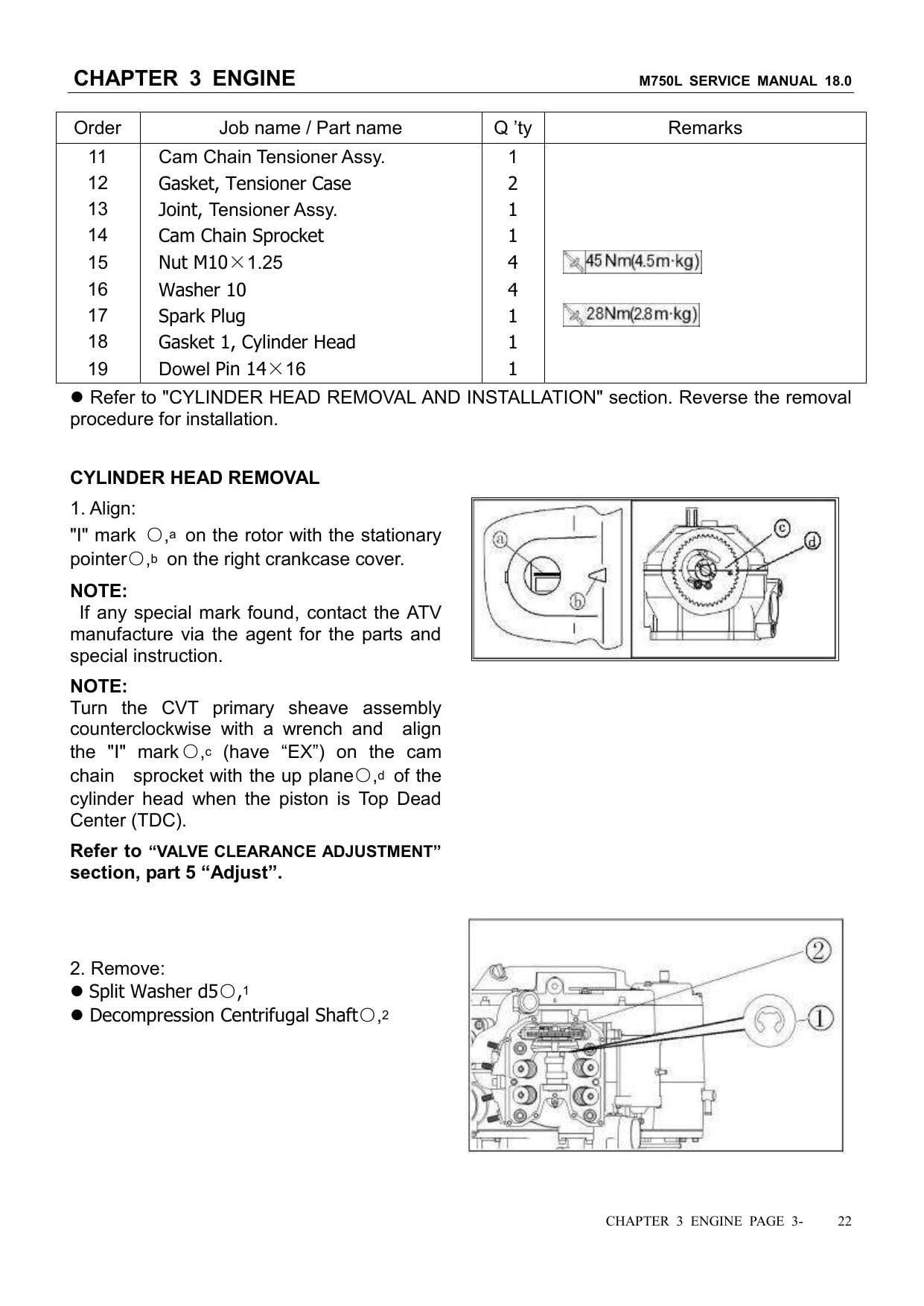 Linhai HY740STL M750L ATV Service Manual | 2018-2022 - sample page 3