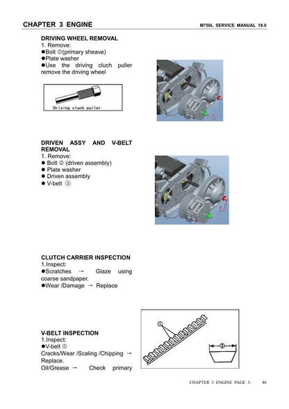 Linhai HY740STL M750L ATV Service Manual | 2018-2022 - sample page 2