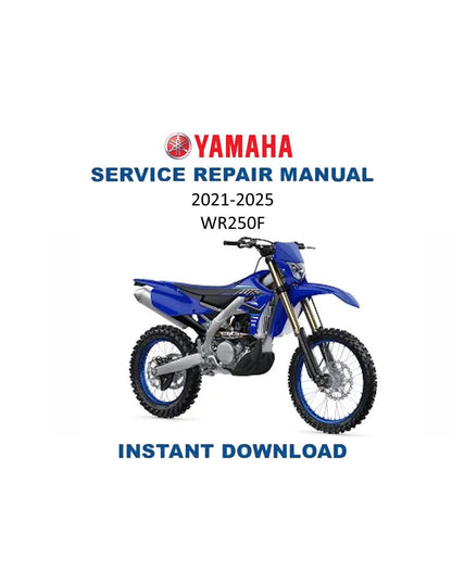Yamaha WR250F Motorcycle Service Manual | 2021-2025 - Service Manual PDF Instant Download