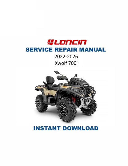 Loncin Xwolf 700I UTV Service Manual | 2022-2026 - Service Manual PDF Instant Download