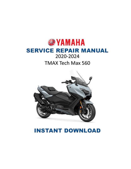 Yamaha TMAX Tech Max 560 Scooter Service Manual | 2020-2024 - Service Manual PDF Instant Download