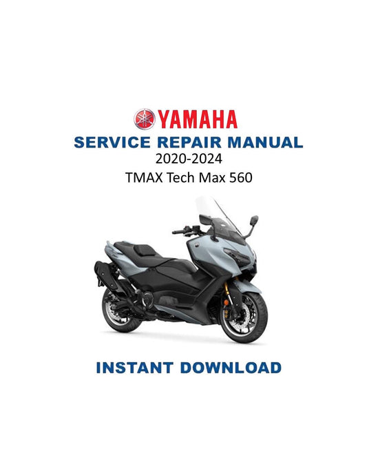 Yamaha TMAX Tech Max 560 Scooter Service Manual | 2020-2024 - Service Manual PDF Instant Download