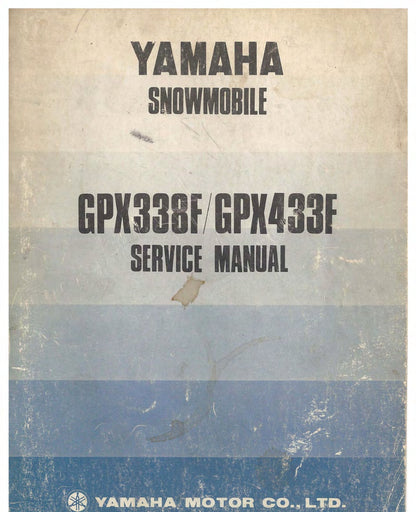 Yamaha GP338 GPK433 service manual - page 1