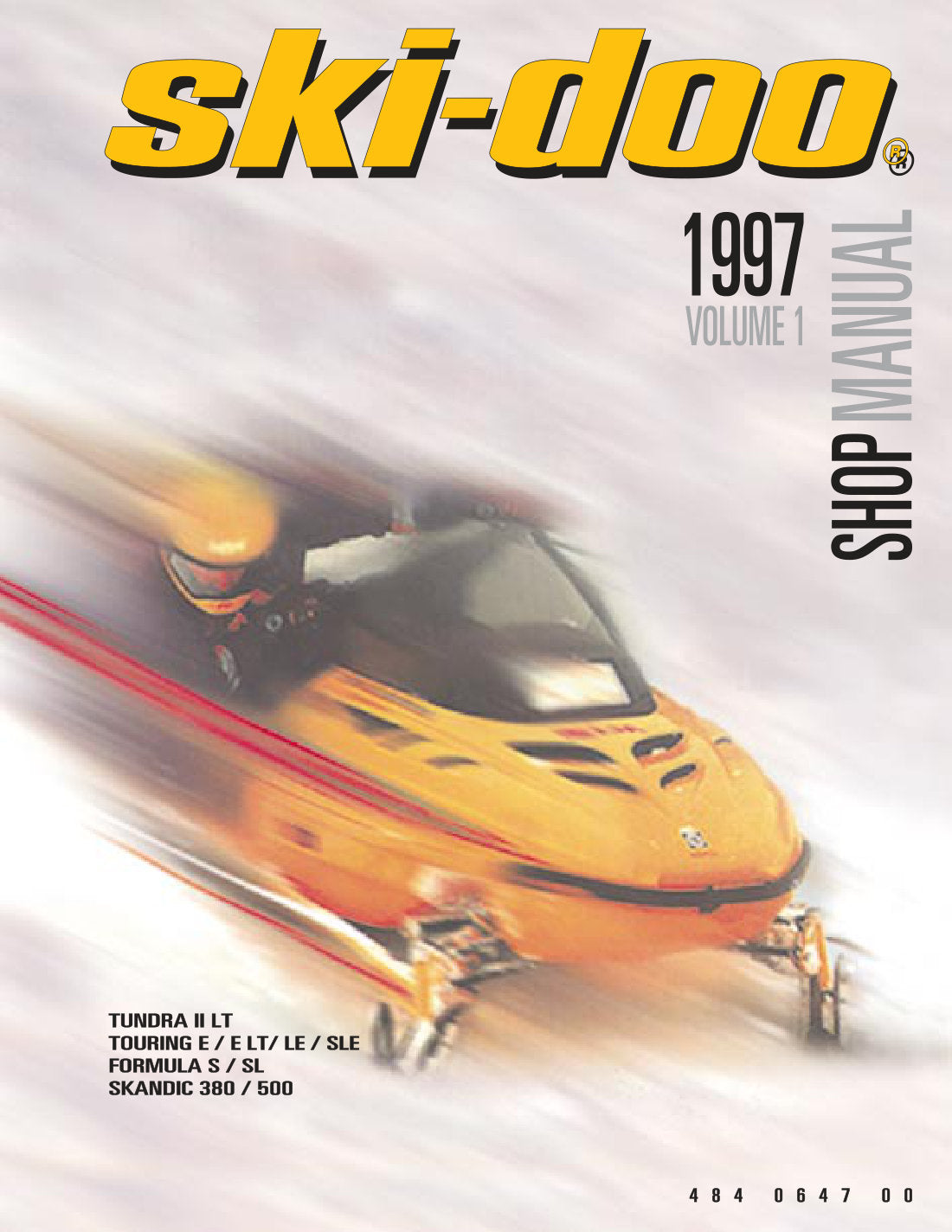 Ski-Doo Tundra II Formula Skandic 1997 service manual - page 1