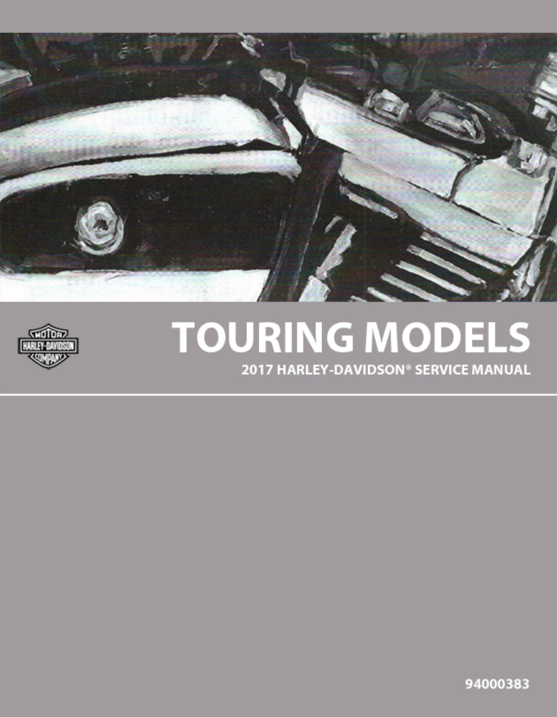 2017 Harley-Davidson Touring Service & Electrical Diagnostic Manual - page 1