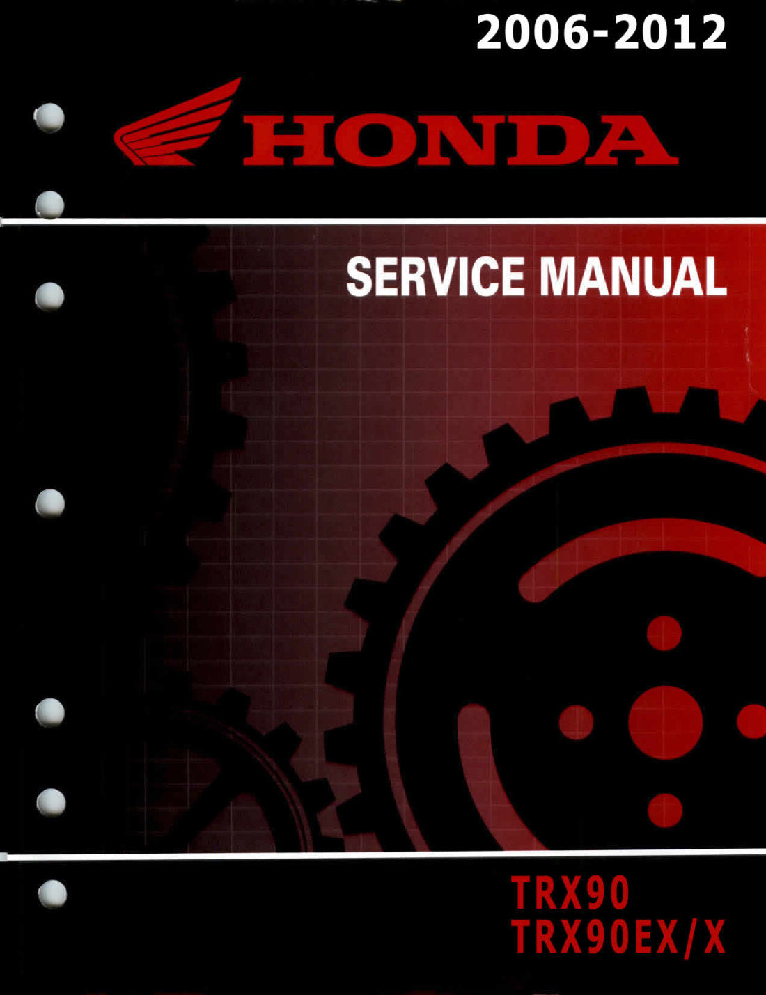 Honda TRX90 2006-2012 service manual - page 1