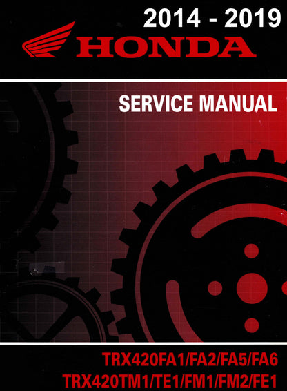 Honda Rancher 420 2014-2019 service manual - page 1
