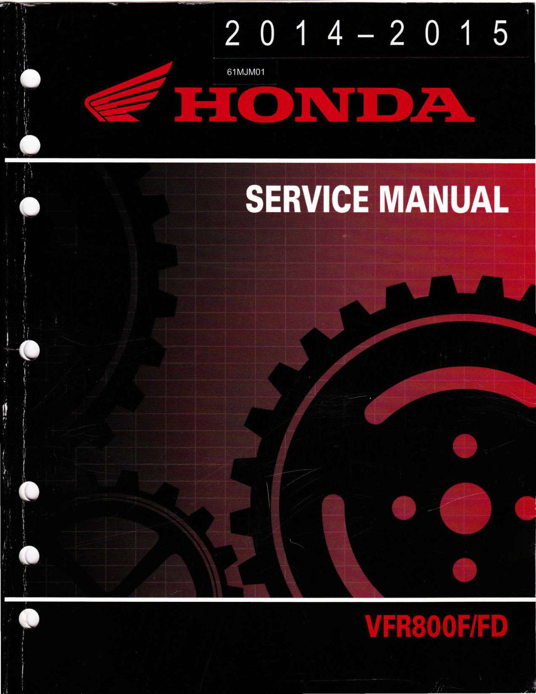 Honda VFR800F 2014-2015 service manual - page 1