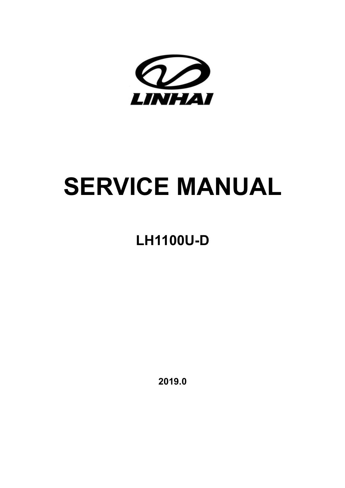 Linhai LH1100U-D 2019 service manual - page 1