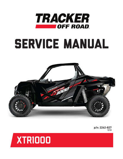 Tracker Offroad XTR1000 UTV Service Manual PDF 2020 - sample page 1
