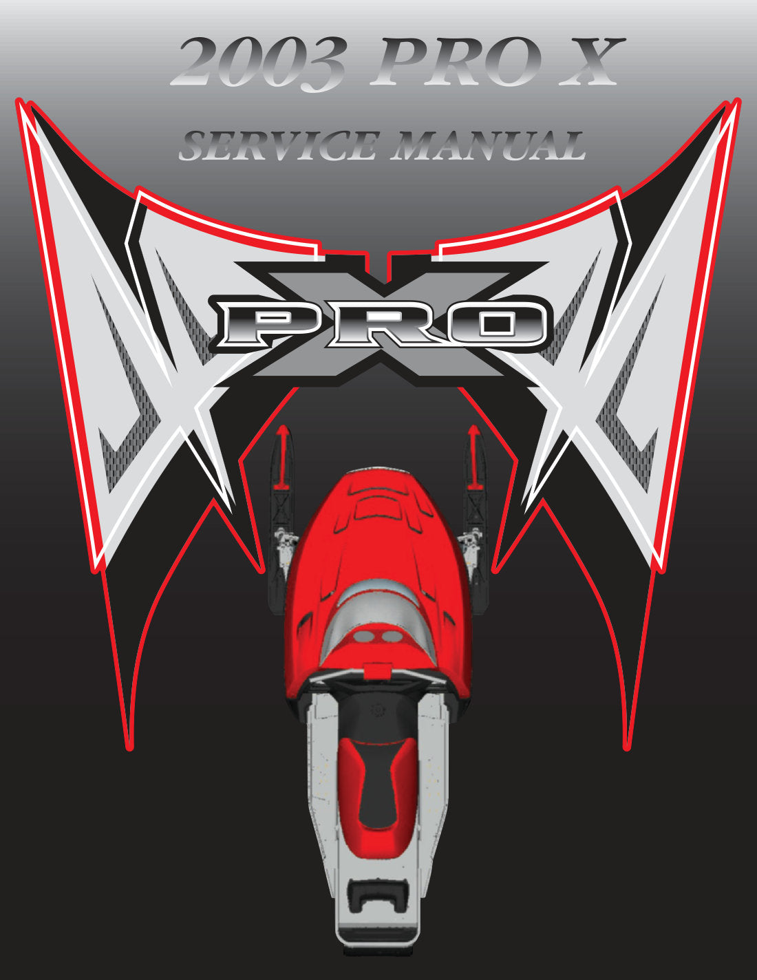 Polaris Pro X 2003 service manual - page 1