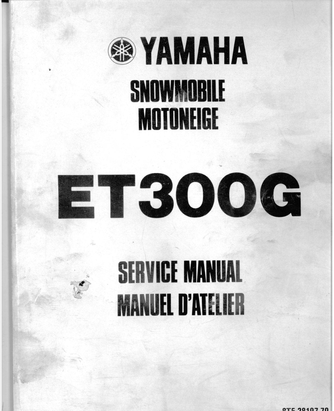 Yamaha ET300 Enticer service manual - page 1