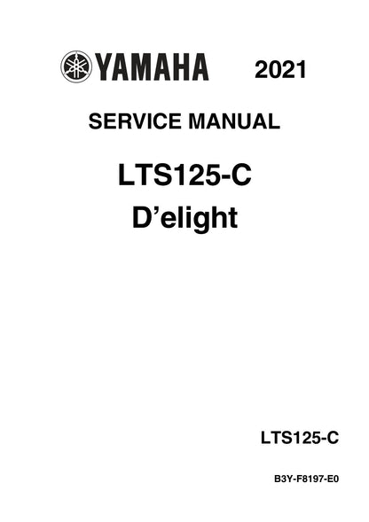 Yamaha Delight 125 2021-2024 service manual - page 1