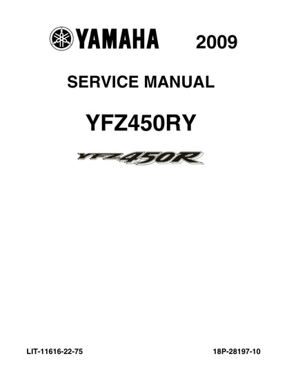 Yamaha YFZ450R 2009 service manual - page 1