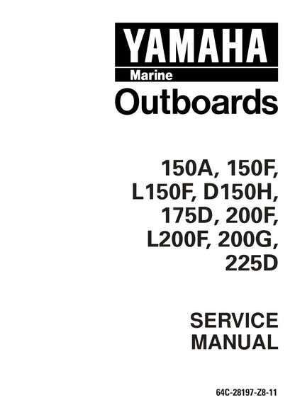 Yamaha 150-225 V6 Outboard 1998 service manual - page 1