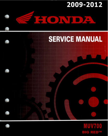 Honda Big Red MUV700 2009-2012 service manual - page 1