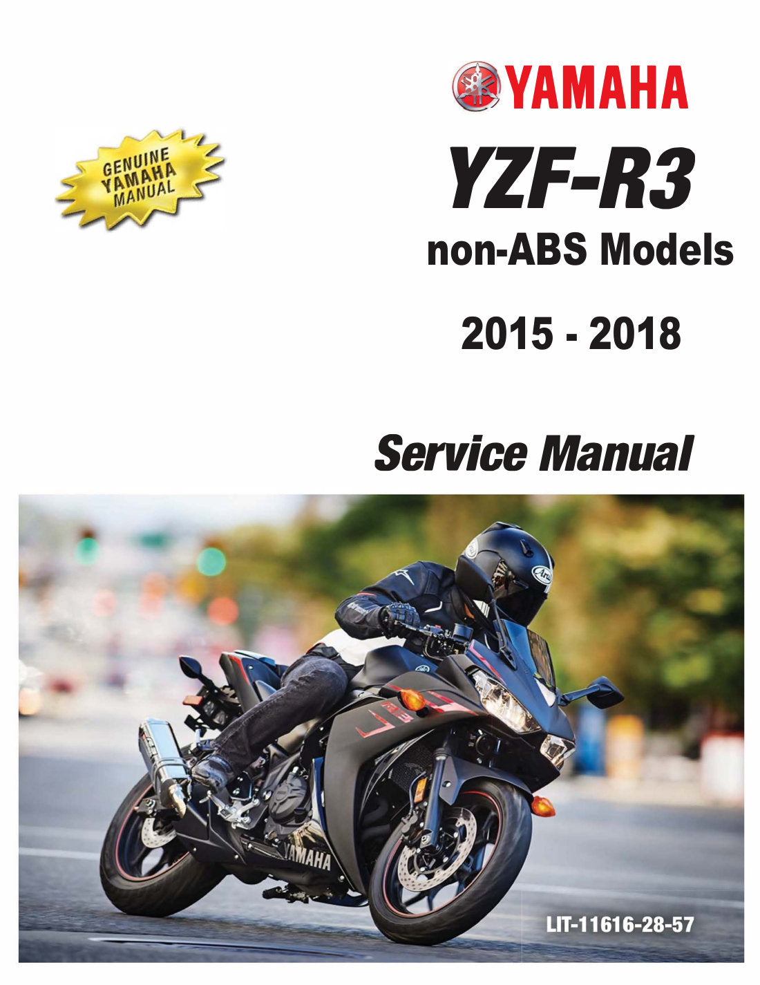 Yamaha YZF-R3 2015-2018 service manual - page 1