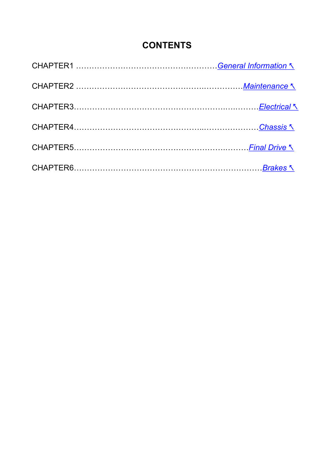 Linhai LH40DA service manual - page 4