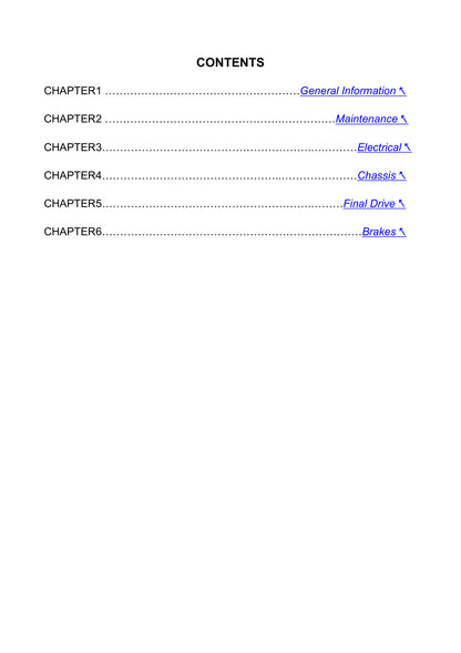 Linhai LH40DA service manual - page 4
