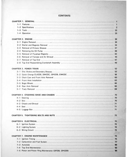 Yamaha SL338 service manual - page 5