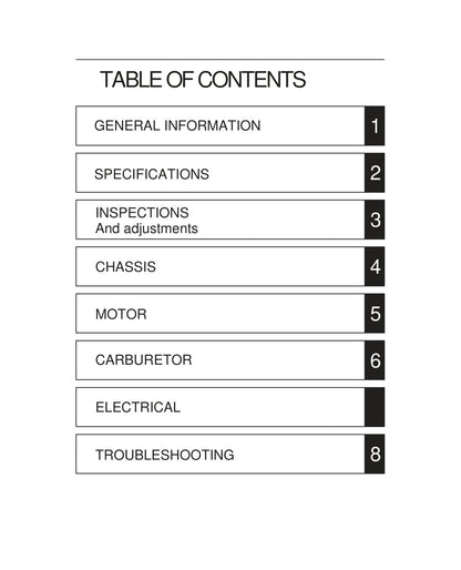 Yamaha FZ16 2015 service manual - page 6