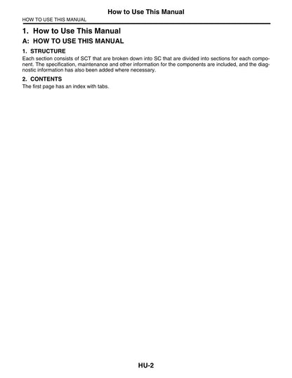 Subaru WRX STI 2017 service manual - page 6