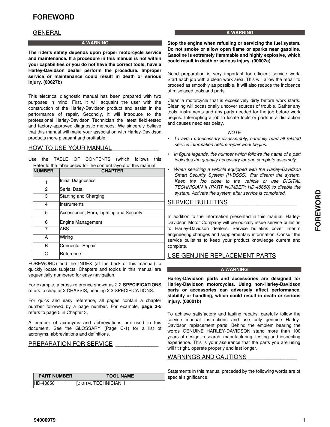 2022 Harley-Davidson Pan America Electrical Diagnostic Manual - page 9