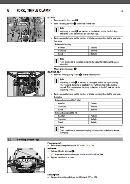 KTM 450 SX-F 2015 service manual - page 15