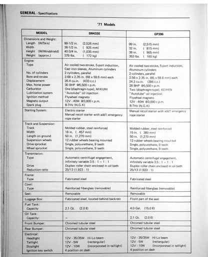Yamaha SL338 service manual - page 16