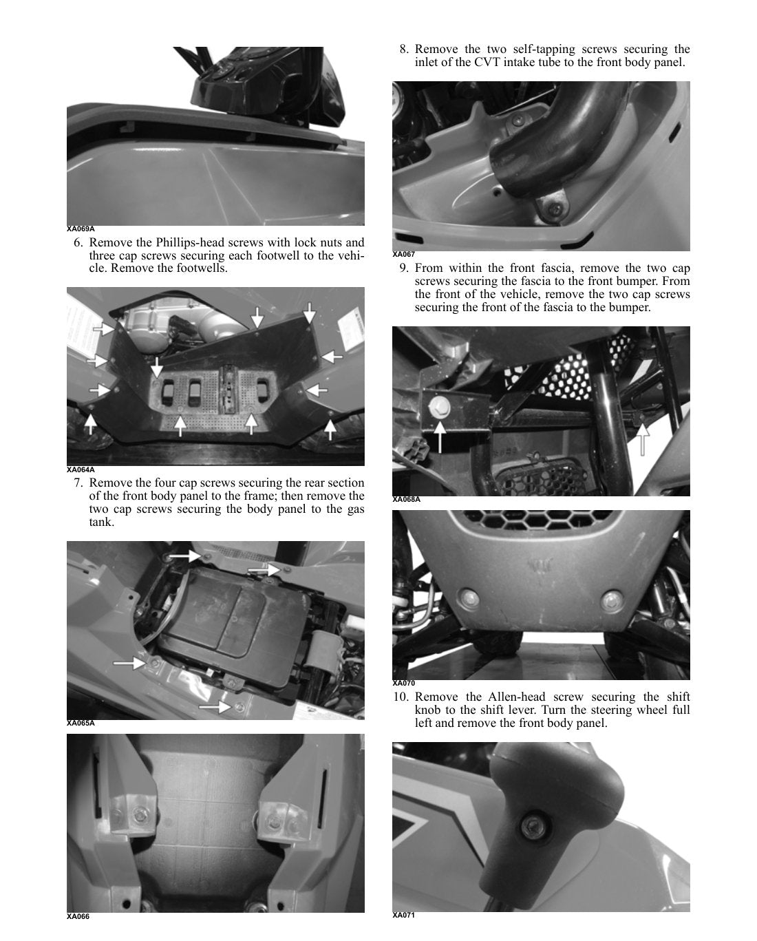 Arctic Cat Alterra 300 2023 service manual - page 18
