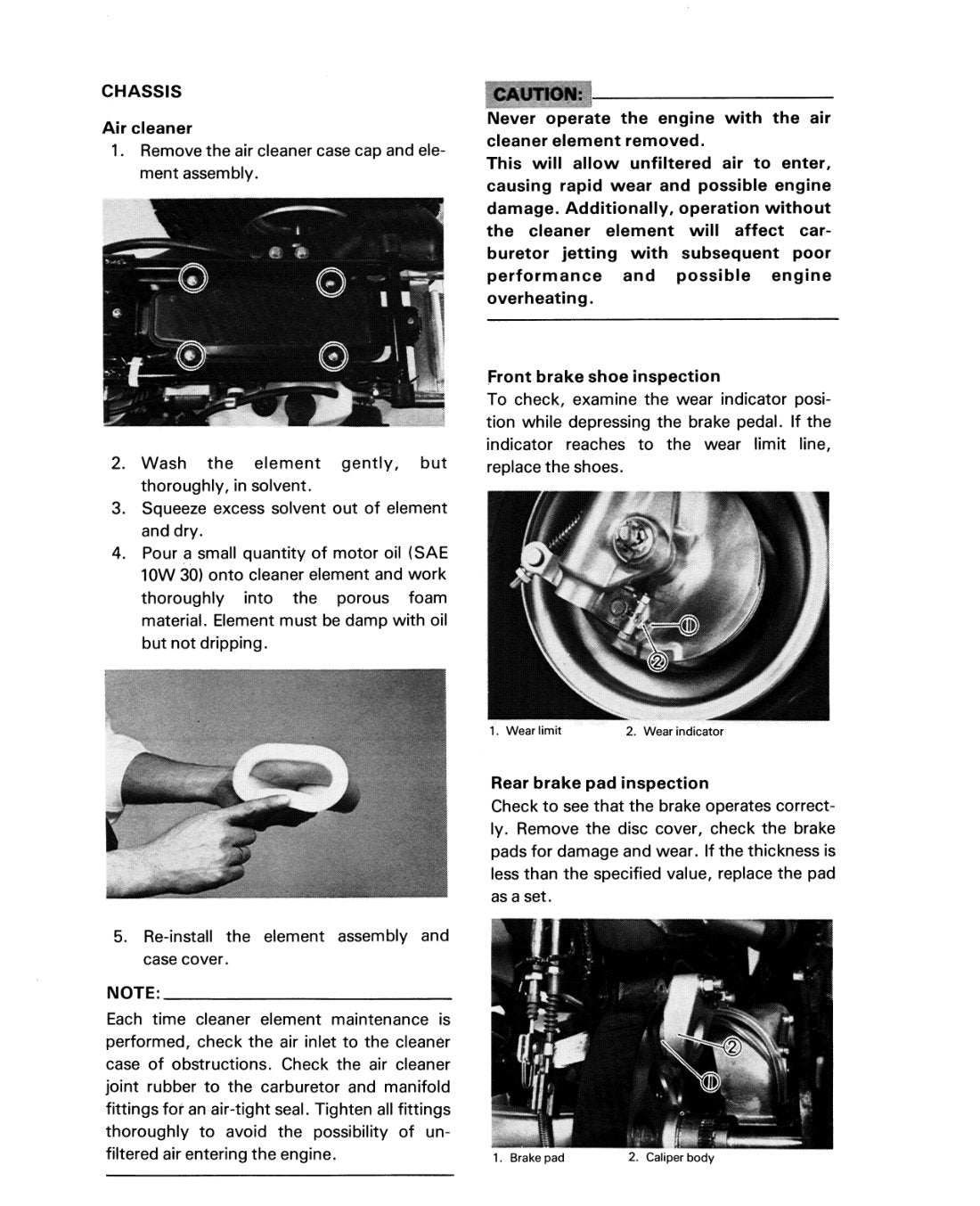 Yamaha Tri-Moto YT175 service manual - page 18