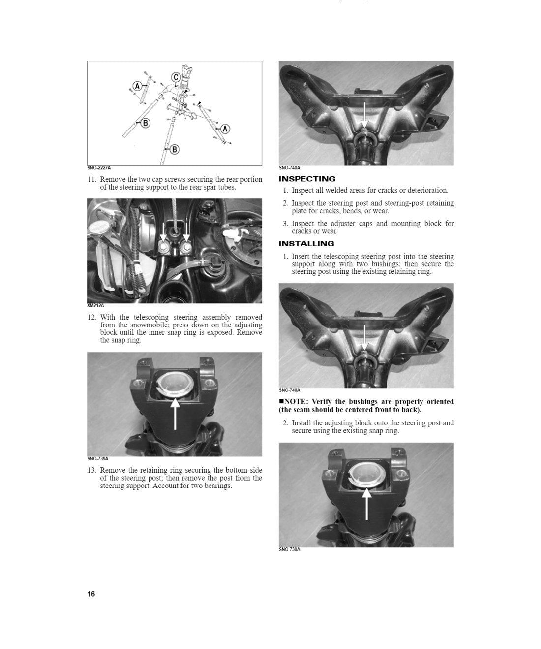 Arctic Cat ZR XF M Pantera Norseman Snowmobile Service Manual 2019 - page 18