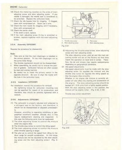 Yamaha GP338 GPK433 service manual - page 21