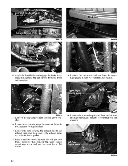 Arctic Cat 700 Diesel SD ATV Service Manual 2011 - page 23