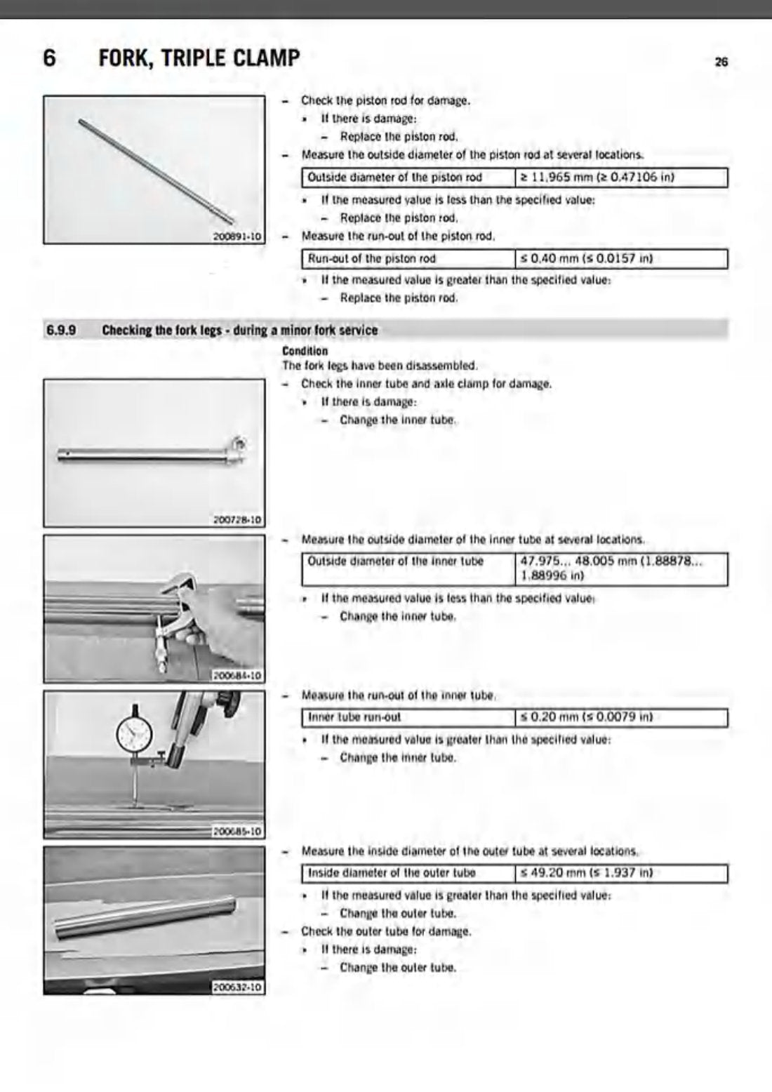 KTM 250 SX 300 XC 2016 service manual - page 28