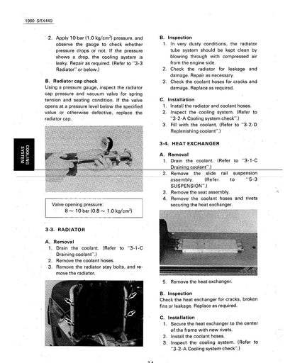 Yamaha SRX440 1980 service manual - page 28