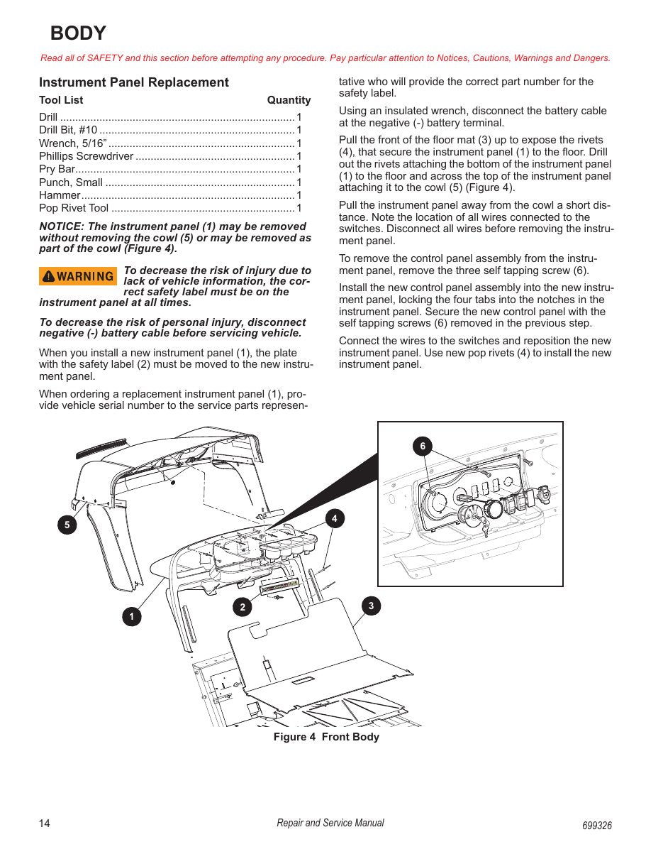 Tracker Offroad LX4 72V Electric Golf Cart Service Manual PDF 2020 - sample page 30