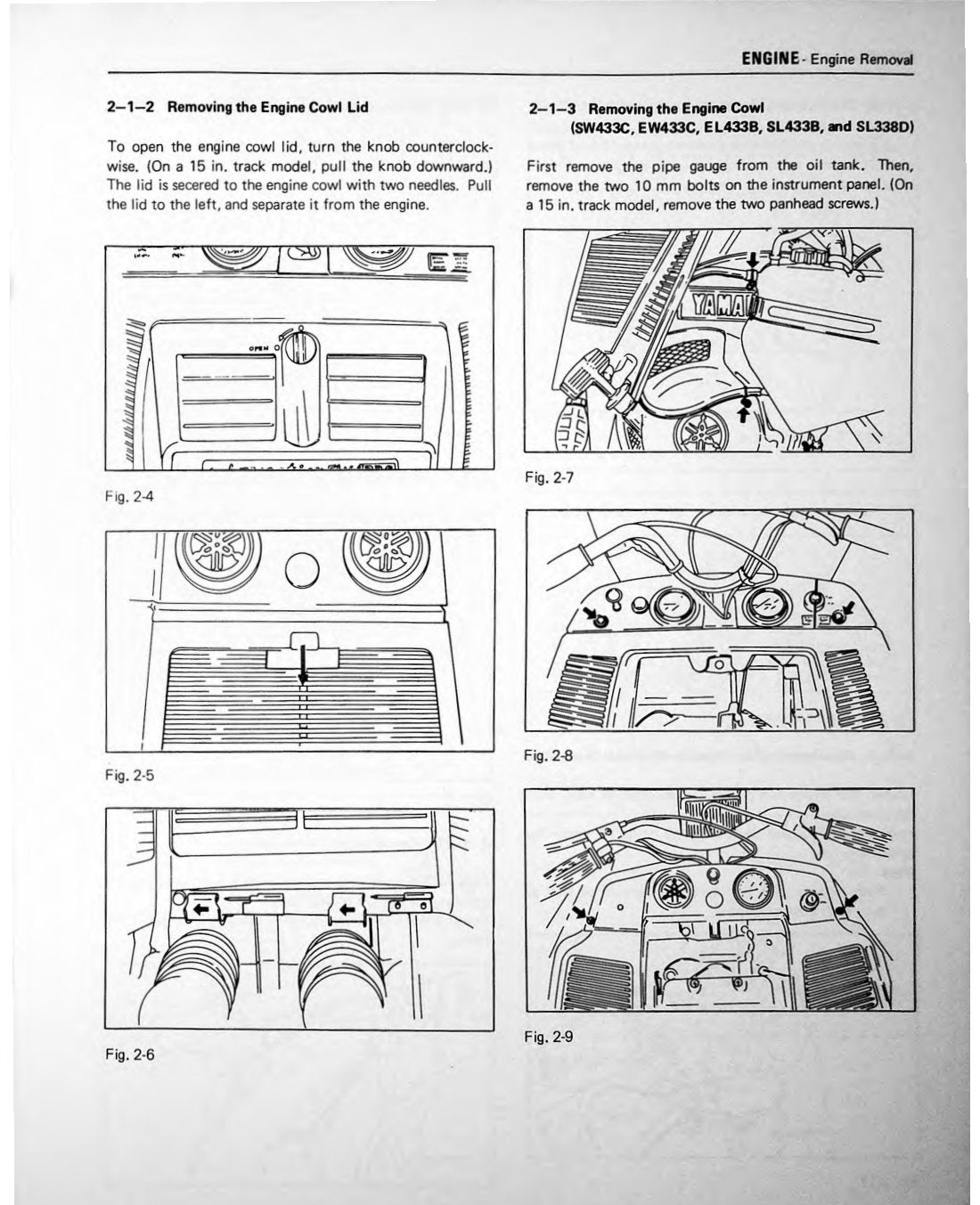 Yamaha SL338 service manual - page 33