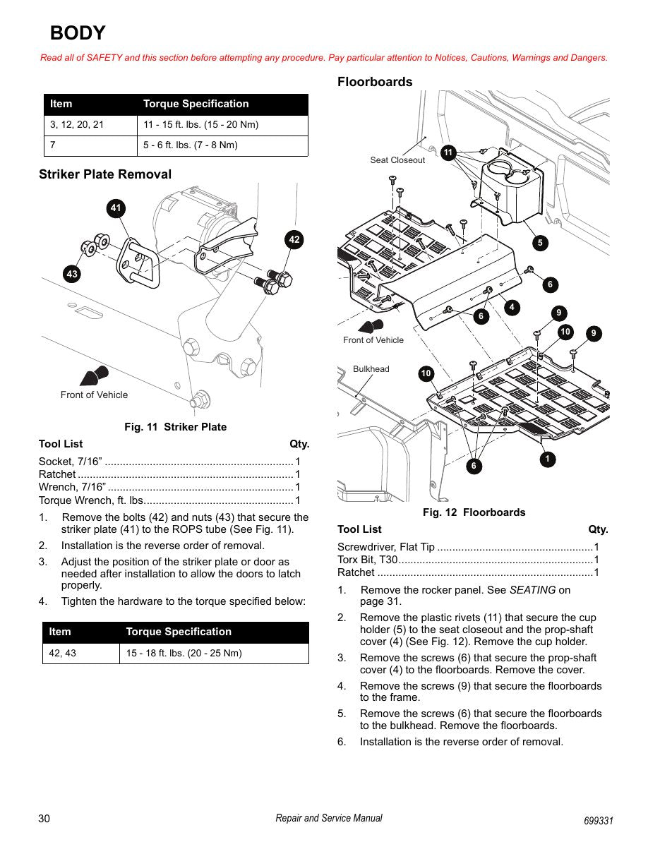 Tracker Offroad SVX1000 UTV Service Manual PDF 2020 - sample page 34