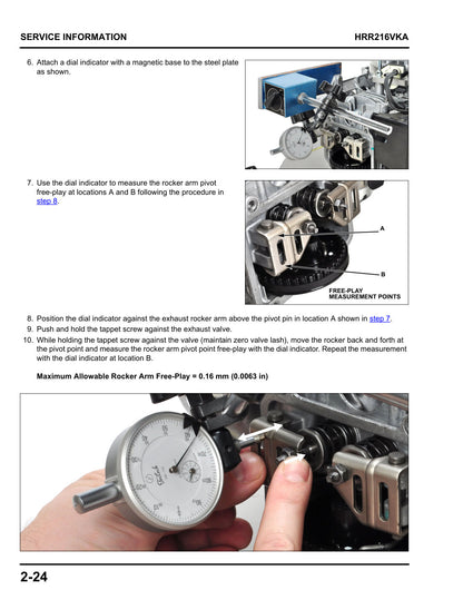Honda HRR216 VKA service manual - page 35