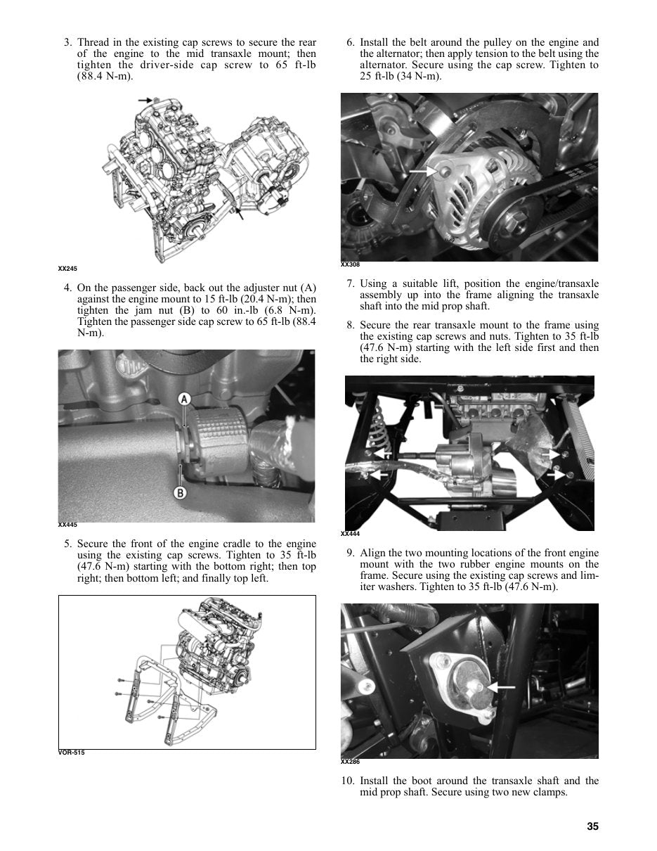 Tracker Offroad XTR1000 UTV Service Manual PDF 2020 - sample page 36