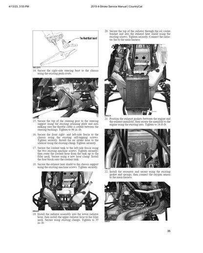 Arctic Cat 4-Stroke Snowmobile 2019 service manual - page 37