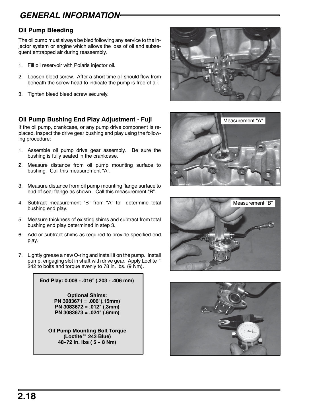 Polaris Pro X 2004 service manual - page 38