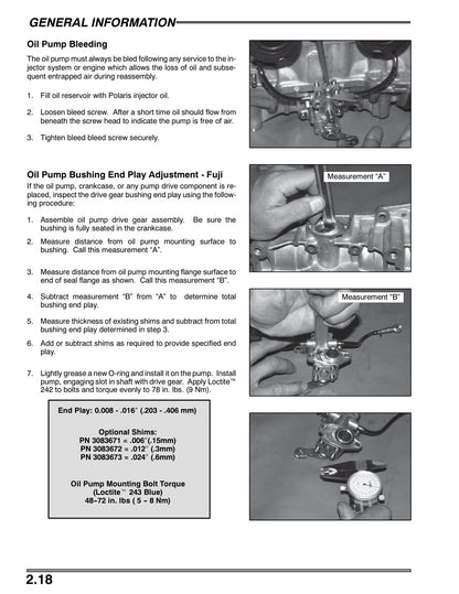 Polaris Pro X 2004 service manual - page 38