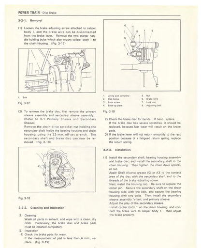 Yamaha GP338 GPK433 service manual - page 39