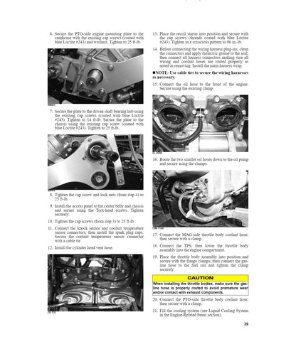 Arctic Cat ZR XF M Pantera Norseman Snowmobile Service Manual 2019 - page 41