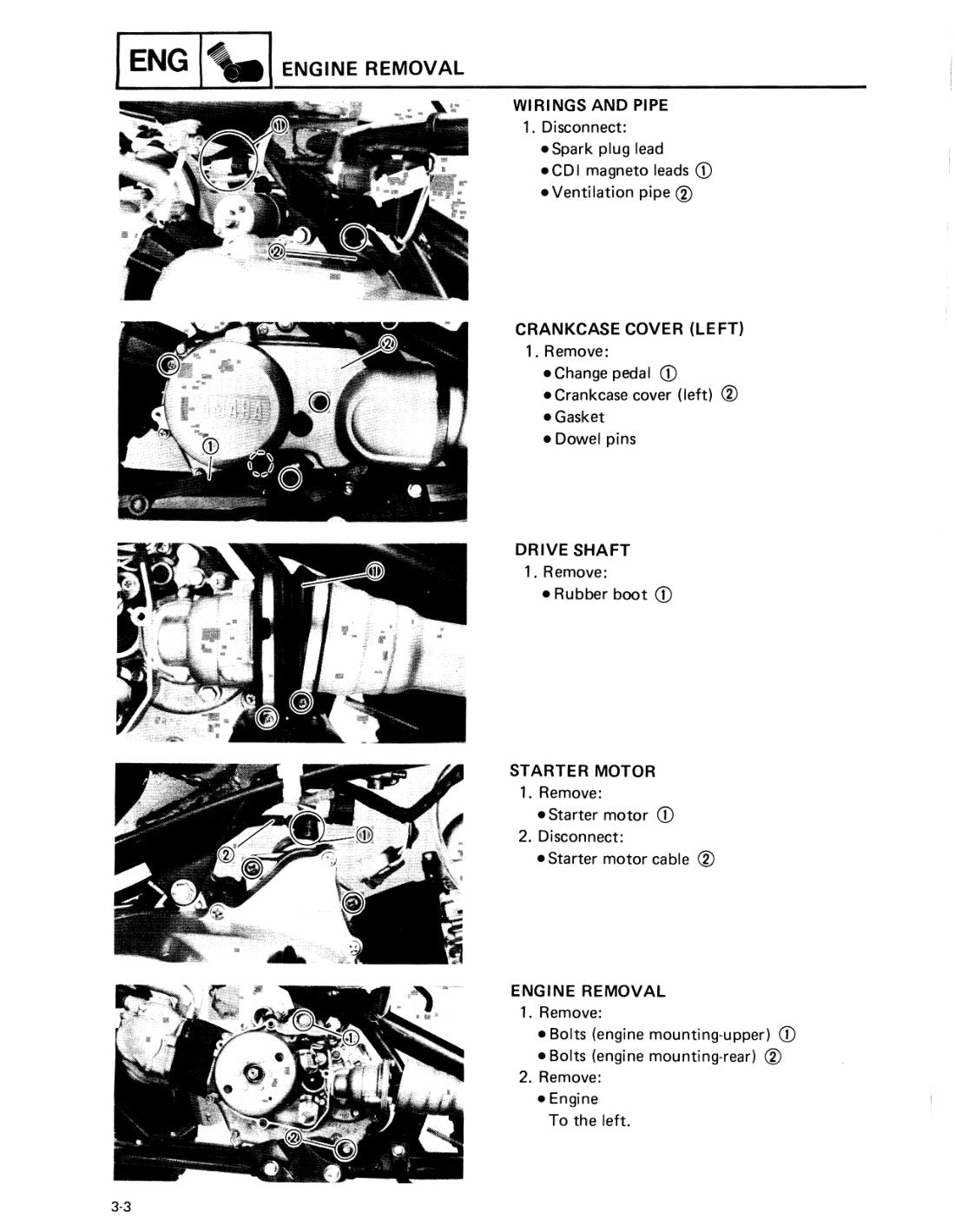 Yamaha YFM80 Moto-4 1985 service manual - page 44